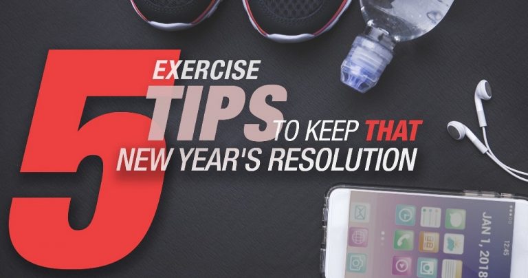 5 Exercise Tips to Keep That New Year’s Resolution
