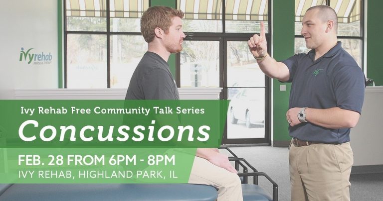 Ivy Rehab Free Community Talk Series: Concussions