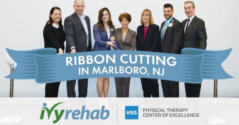 Ivy Rehab and HSS Celebrate Ribbon Cutting in Marlboro