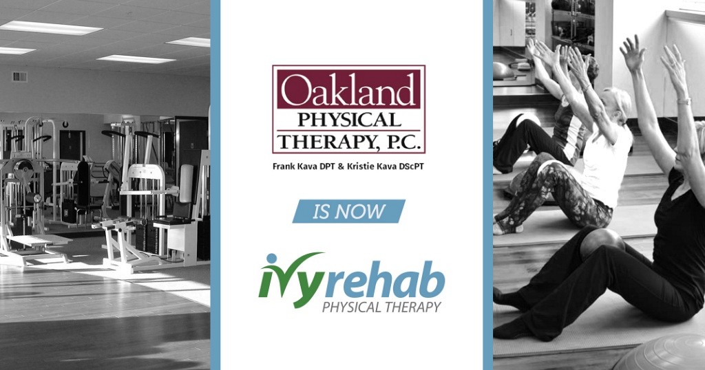 Oakland Physical Therapy is now Ivy Rehab