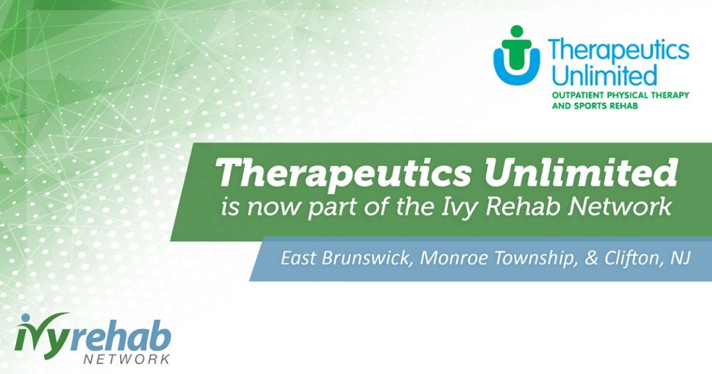 Therapeutics Unlimited joins the Ivy Rehab Network with 3 clinics
