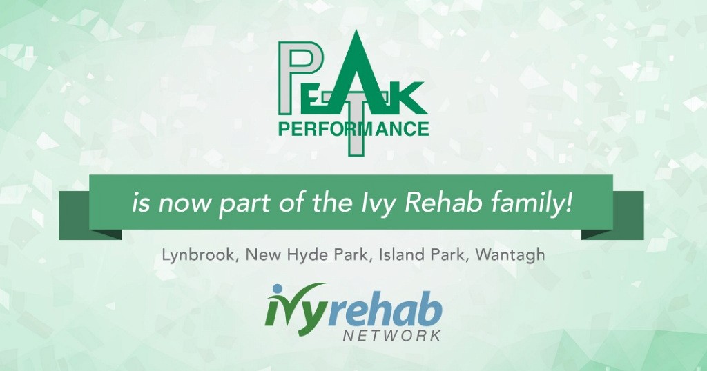 Peak Performance joins Ivy Rehab Network