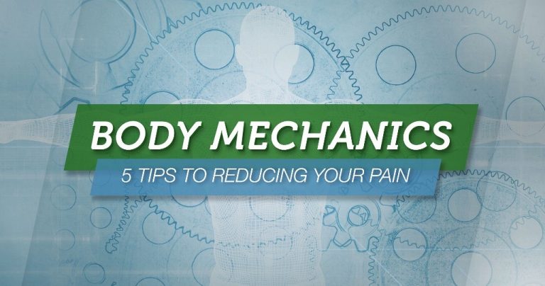Body Mechanics: 5 Tips to Reduce Back Pain