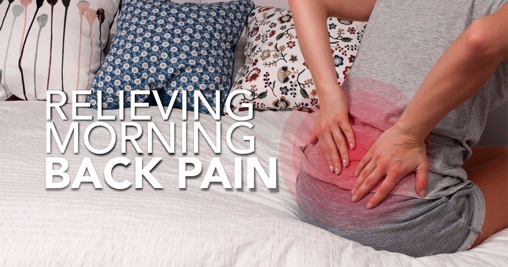 Stretching to help morning back pain