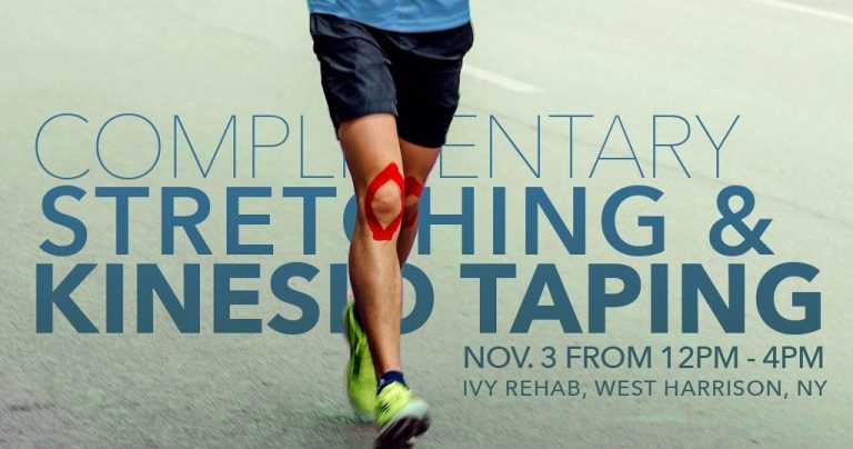 Complimentary Stretching and Kinesio Taping for the 2018 NYC Marathon