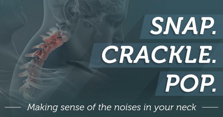 Snap, Crackle, & Pop: Making Sense of the Noises in your Neck