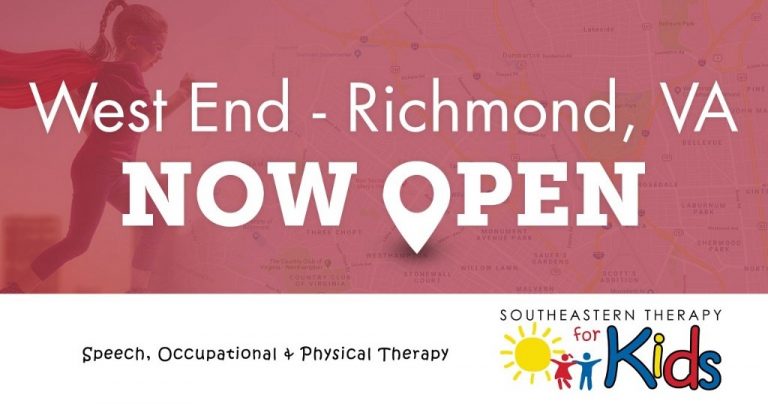 Southeastern Therapy for Kids is Now Open in the Near West End Neighborhood of Richmond, VA