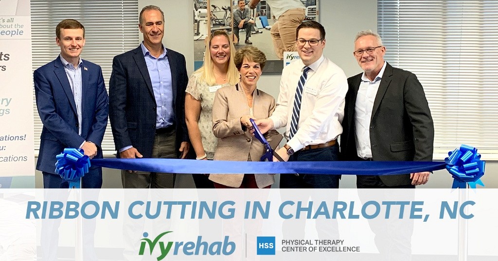 Ribbon cutting at Charlotte Center of Excellence