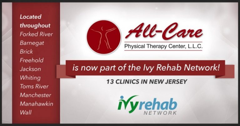 All-Care Physical Therapy Partners with the Ivy Rehab Network