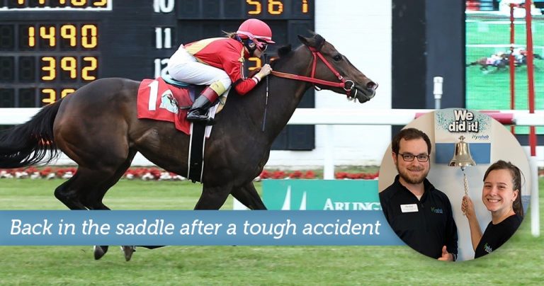 Back in the Saddle After a Tough Horse Racing Accident