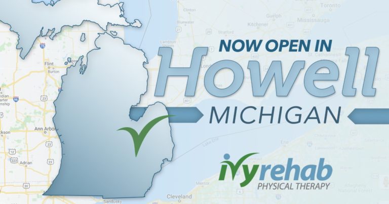 Ivy Rehab Opens a New Orthopedic Physical Therapy Office in Howell, MI
