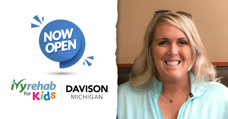 Michelle Borton’s Dreams Come True of Opening Ivy Rehab Pediatric Clinic in Davison, MI