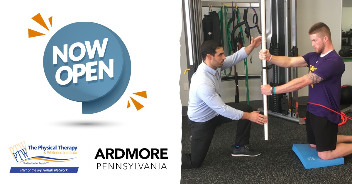 PTW is Now Open in Ardmore, PA
