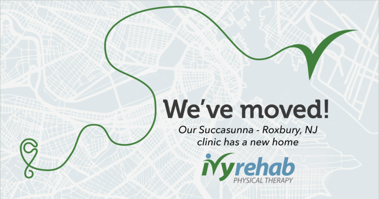 Ivy Rehab Physical Therapy in Succasunna as Moved to a New Space in Randolph, NJ