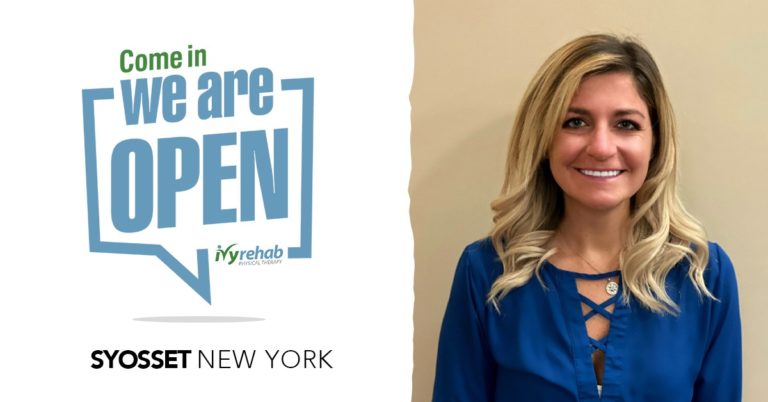 Nicole Sorrentino, PT, DPT, OCS Opens New Ivy Rehab Physical Therapy Office in Syosset, NY