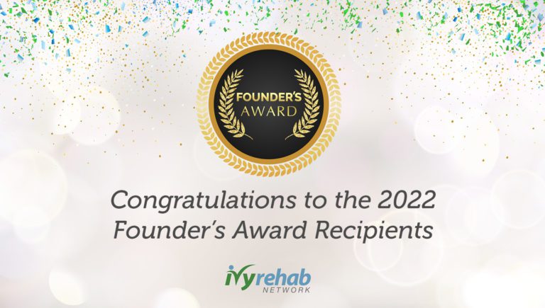 Ivy Rehab Founders Award