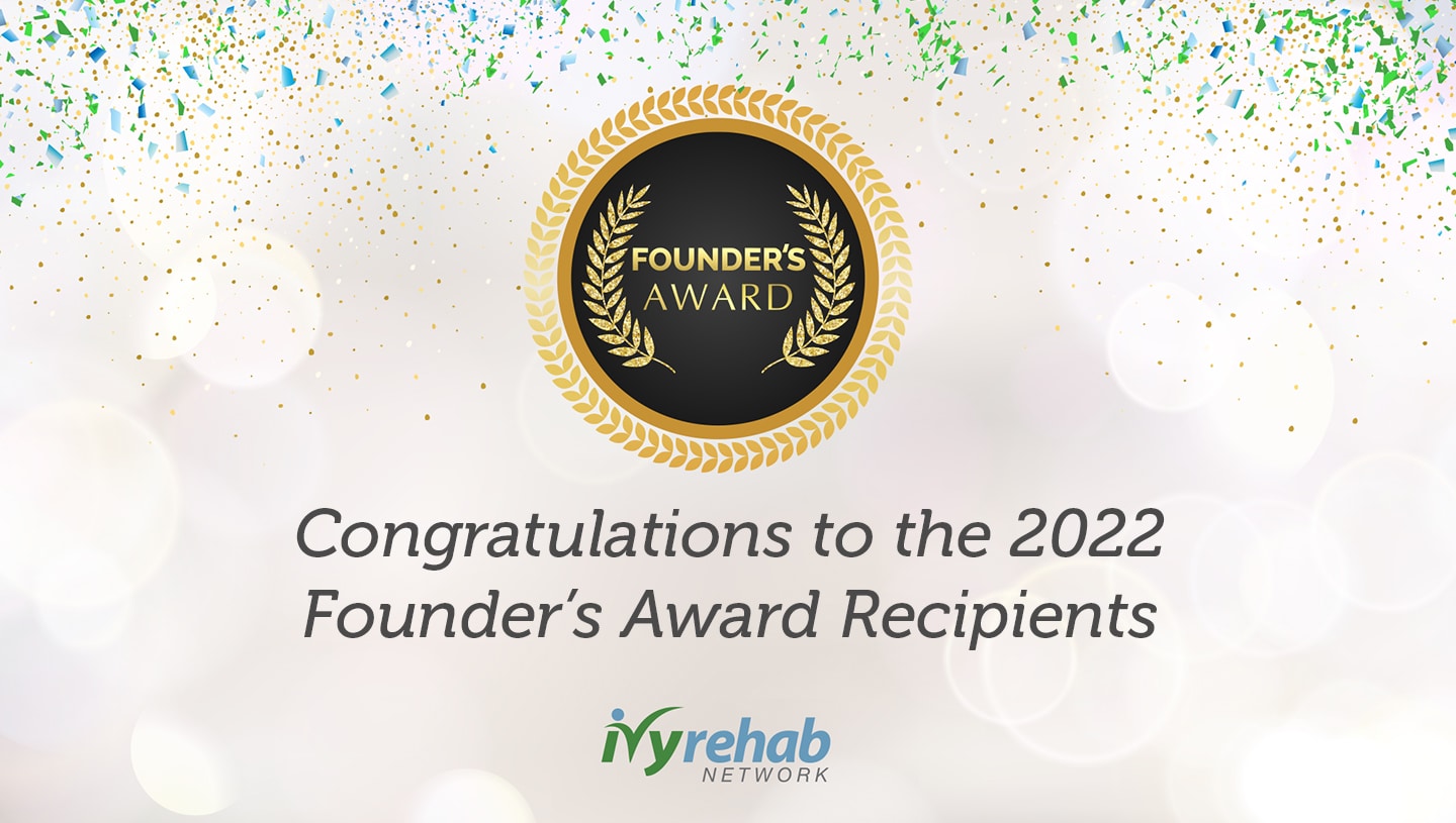 Ivy Rehab Founders Award