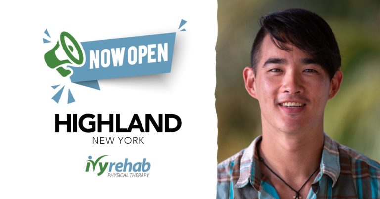 Dr. Andrew Chen Opens New Ivy Rehab Physical Therapy Facility in Highland, NY