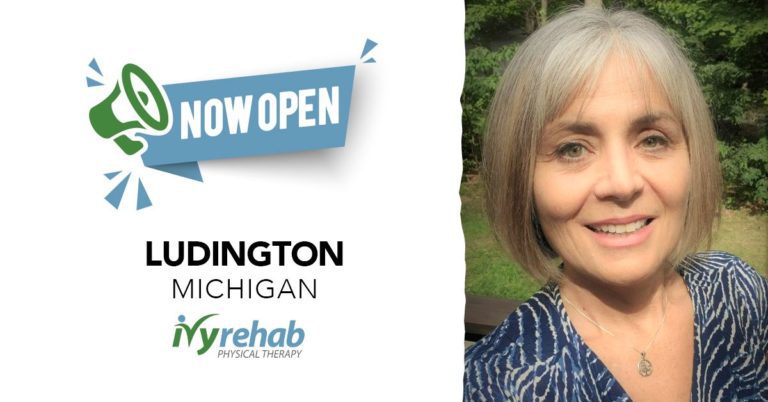 Physical Therapist, Michele Klukos, Opens New Ivy Rehab Physical Therapy Facility in Ludington, MI