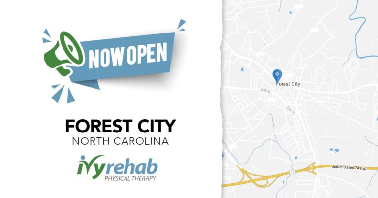 Ivy Rehab Physical Therapy is Now Open in Forest City, NC