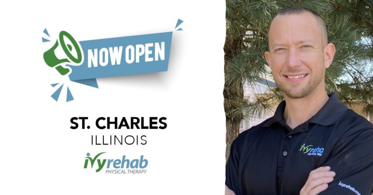 Dr. Bryan Schultz Opens New Ivy Rehab Physical Therapy Office in St. Charles, IL