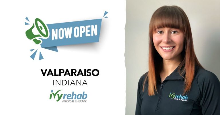 Dr. Janelle Golly Opens New Ivy Rehab Physical Therapy Office in Valparaiso, Indiana