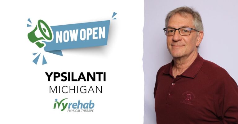 Ivy Rehab Physical Therapy Opens New Location in Ypsilanti, MI, Led by Rich Fruitman