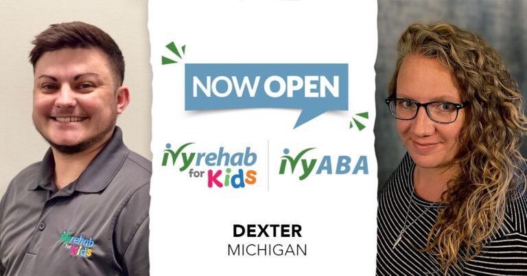 Dexter, MI Gains New Pediatric Therapy & ABA Facility from Ivy Rehab for Kids