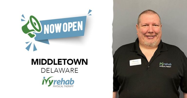 Ivy Rehab Physical Therapy Opens New Location in Middletown, DE, Led by Sean Joynt