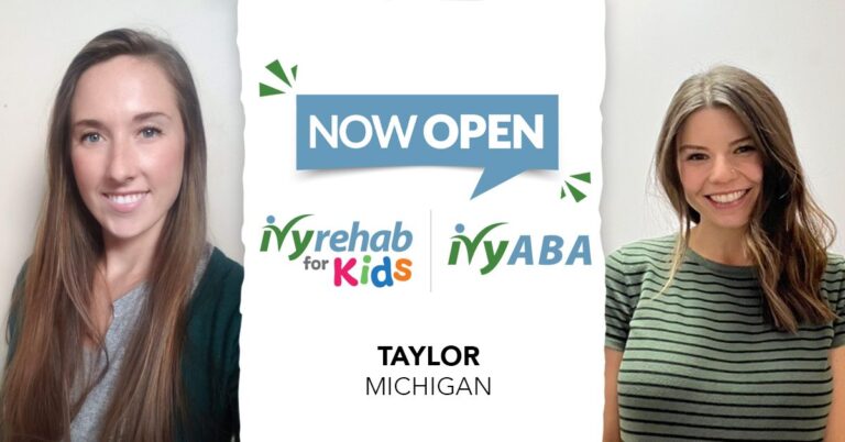 Ivy Rehab for Kids Brings Pediatric and ABA Therapy to Taylor, Michigan