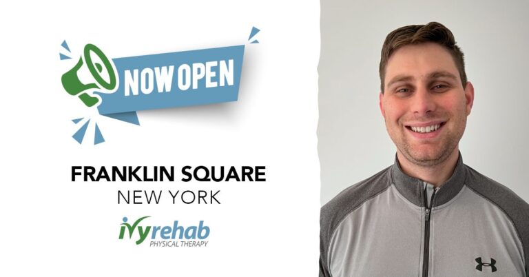 Dr. Vance Wernert Opens New Ivy Rehab Physical Therapy Location in Franklin Square, NY