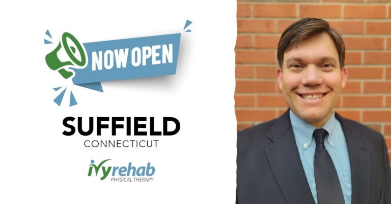 Ivy Rehab Physical Therapy is Now Serving Suffield, CT, Led by Dr. Mark Pillsbury