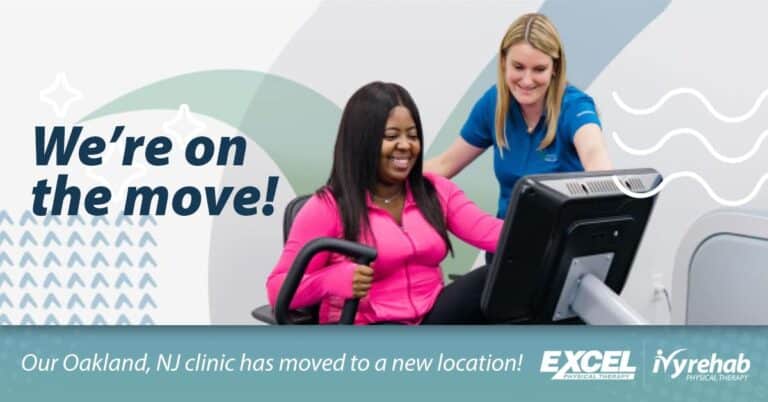 Excel Physical Therapy in Oakland, NJ, has moved to a New Location