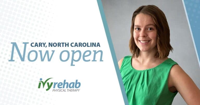New Ivy Rehab Physical Therapy Clinic Opened by Dr. Caroline Trezona in Cary, NC