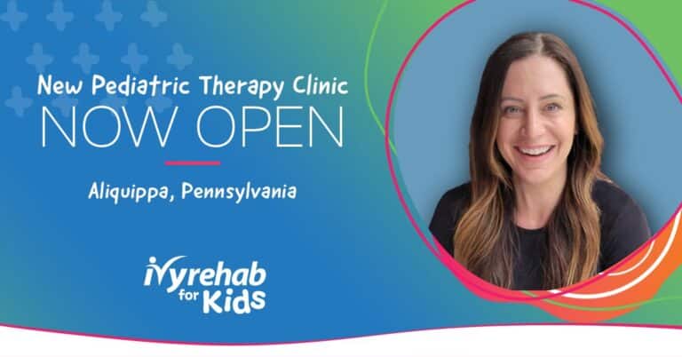 Sheena Souder, Pediatric Occupational Therapist, Establishes New Ivy Rehab for Kids Facility in Aliquippa, PA
