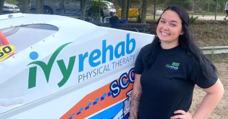 Meet Sarah Napora: Ivy Rehab’s Front Office Support Specialist & Resident Race Car Driver